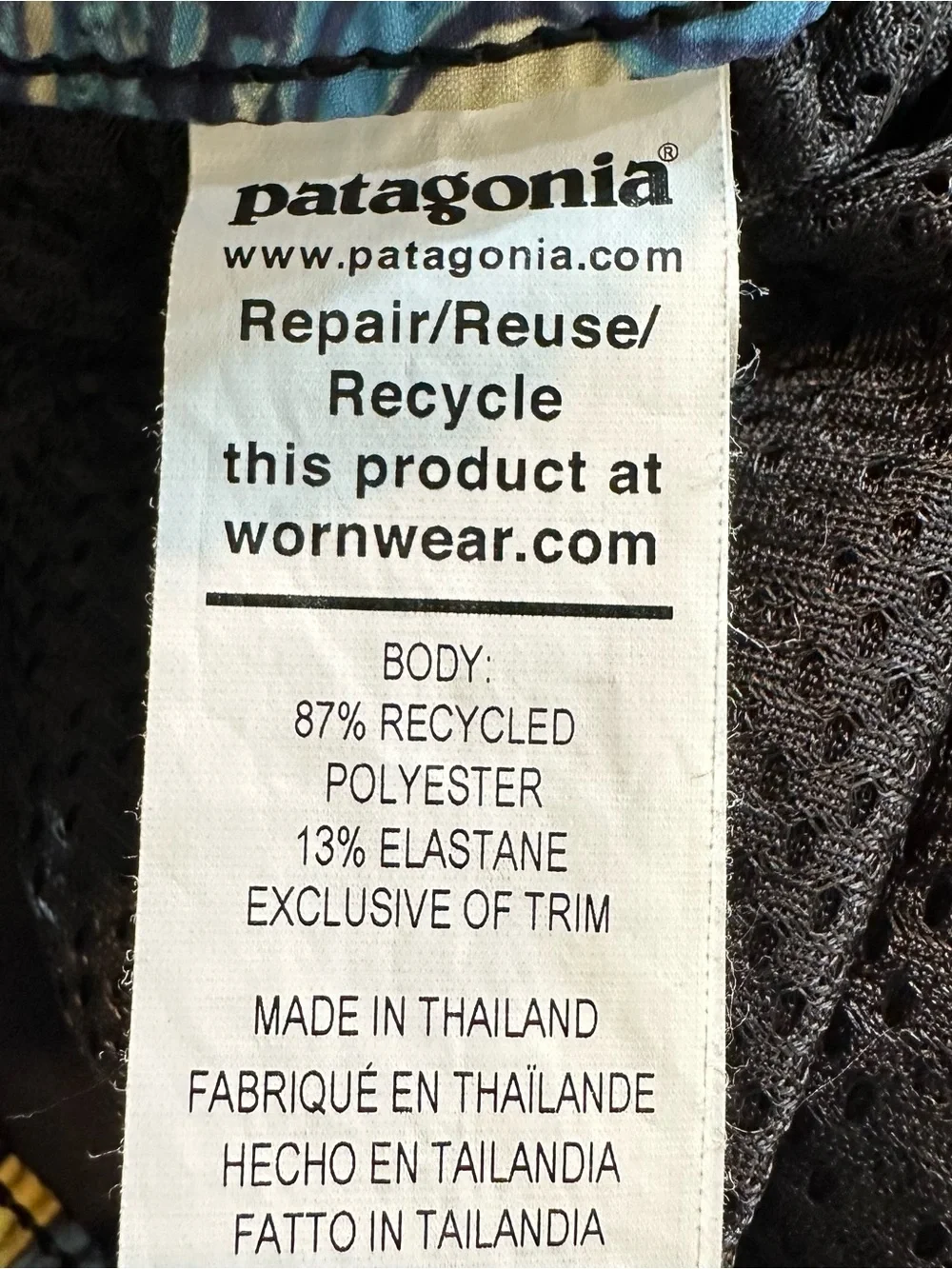 Patagonia Men's Hydropeak Volley 16" Regular Fit Boardshorts Size Large - Picture 8 of 11
